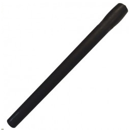 TUBE DROIT ALU+PLAS D.35 50 CM NOIR