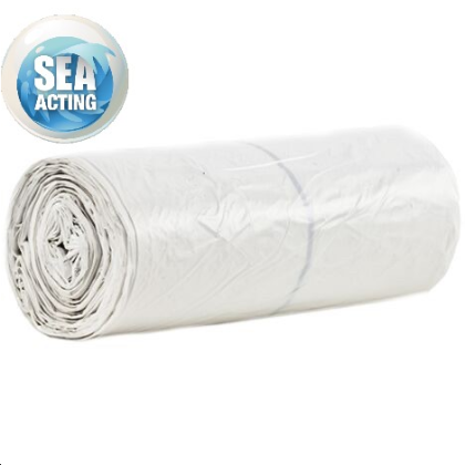 SACS POUBELLE 20L HD 11µ BLANC 1000