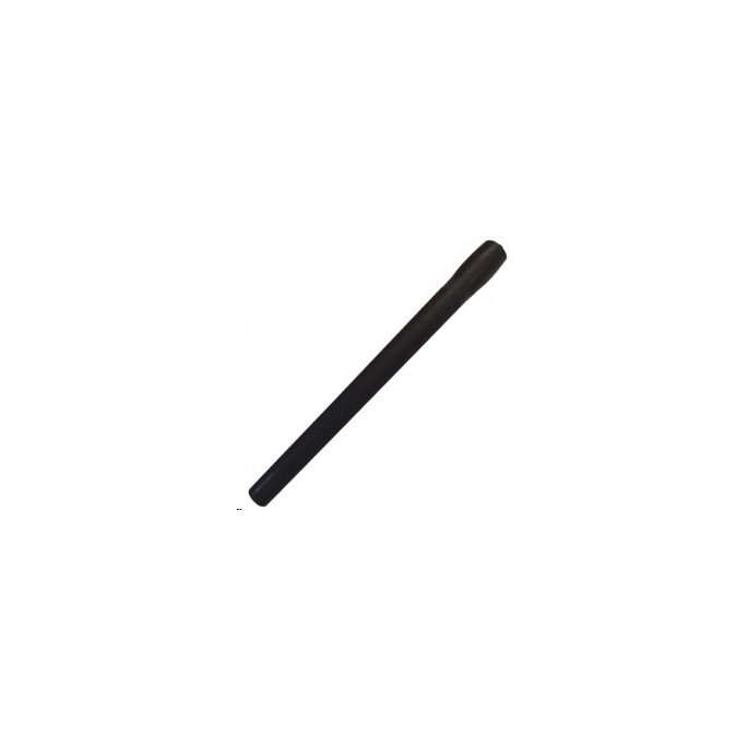 TUBE DROIT ALU+PLAS D.35 50 CM NOIR