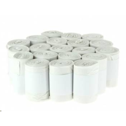 SACS POUBELLE 30L HD 11µ BLANC 500 