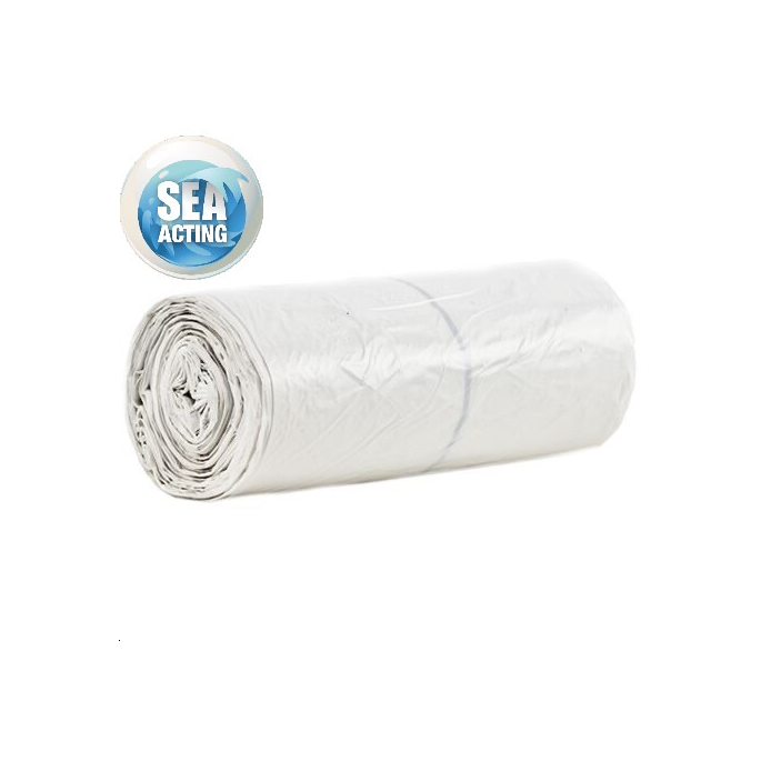 SACS POUBELLE 20L HD 11µ BLANC 1000