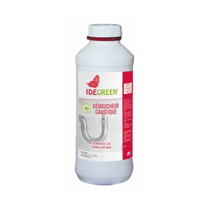 DEBOUCHEUR CAUSTIQUE IDEGREEN 1L DEBOUCHEUR CAUSTIQUE IDEGREEN 1L