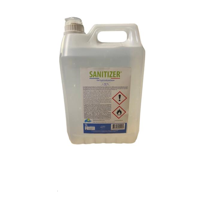 GEL HYDROALCOOLIQUE BIDON DE 5L GEL HYDROALCOOLIQUE BIDON DE 5L