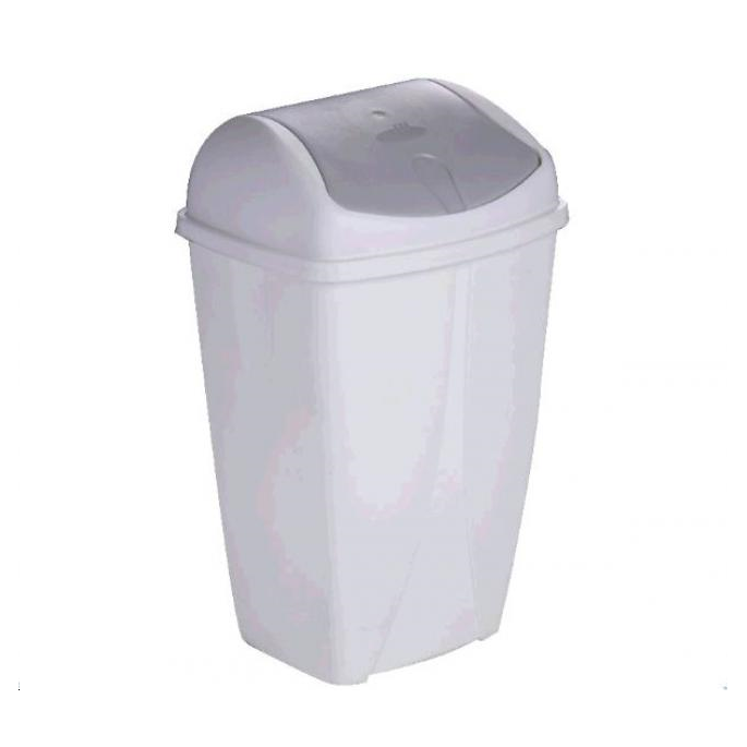 POUBELLE SWING BLANCHE 10L POUBELLE SWING BLANCHE 10L