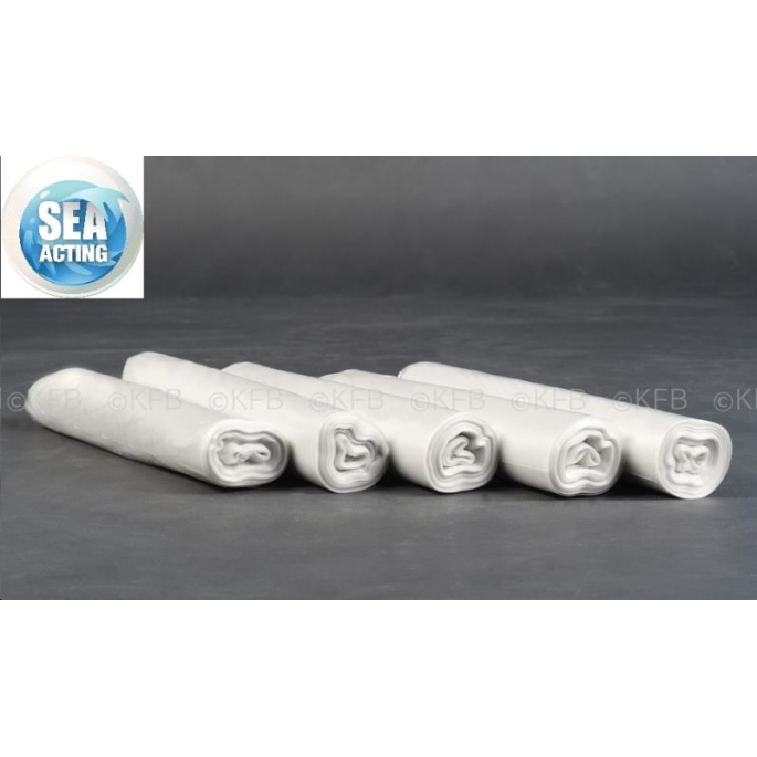 SACS POUBELLE 50L 30µ TRANSPARENTS  SACS POUBELLE 50L 30µ TRANSPARENTS