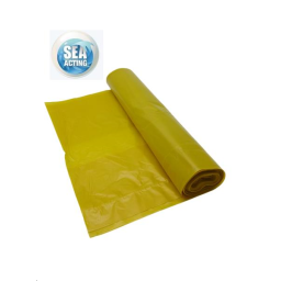 500 sacs poubelle 50L 30µ JAUNE