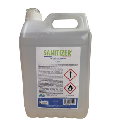GEL HYDROALCOOLIQUE BIDON DE 5L