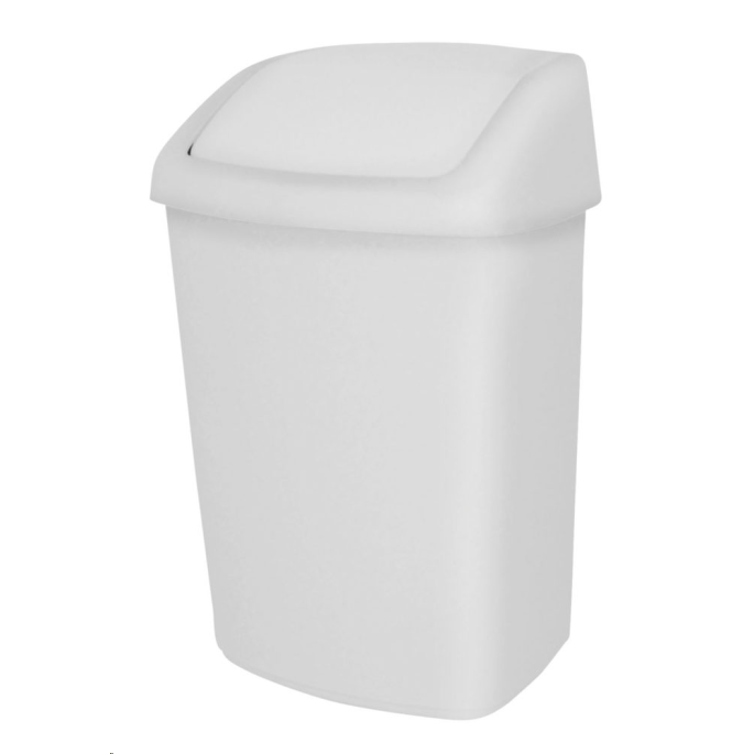 POUBELLE  25L couvercle basculan