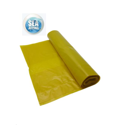200 SACS POUBELLE 110L JAUNES