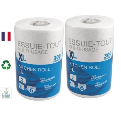 2 ROULEAUX ESSUIE-TOUT XL 300FTS