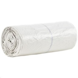 SACS POUBELLE 5L HD 9µ BLANC X1000 