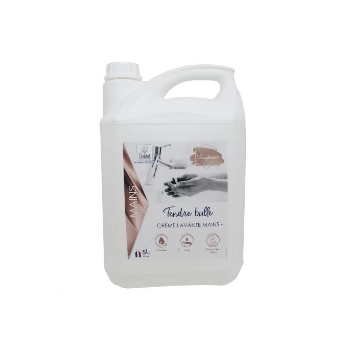 SAVON CREME MAINS 5L TENDRE BULLE