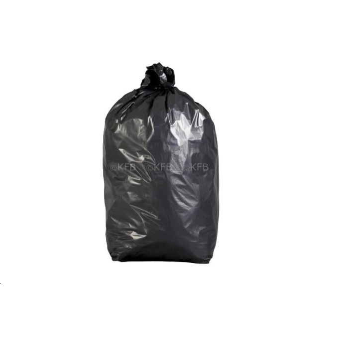 SACS POUBELLE 170L 55µ NOIR x100 