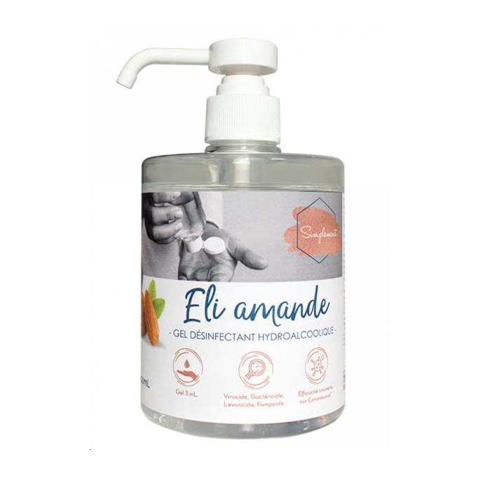 GEL HYDROALCOOLIQUE AMANDE 500ML