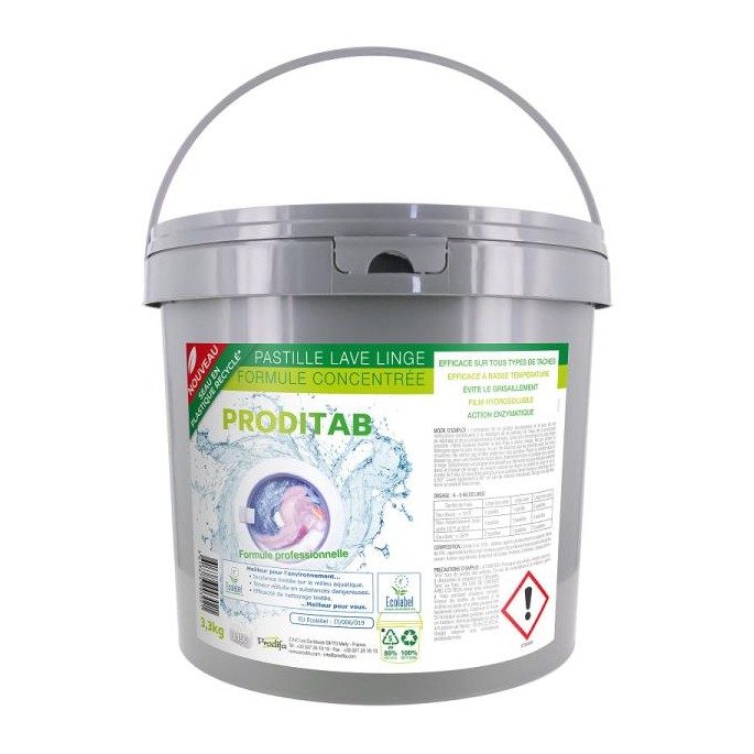 125 PASTILLES LINGE ECOLABEL 