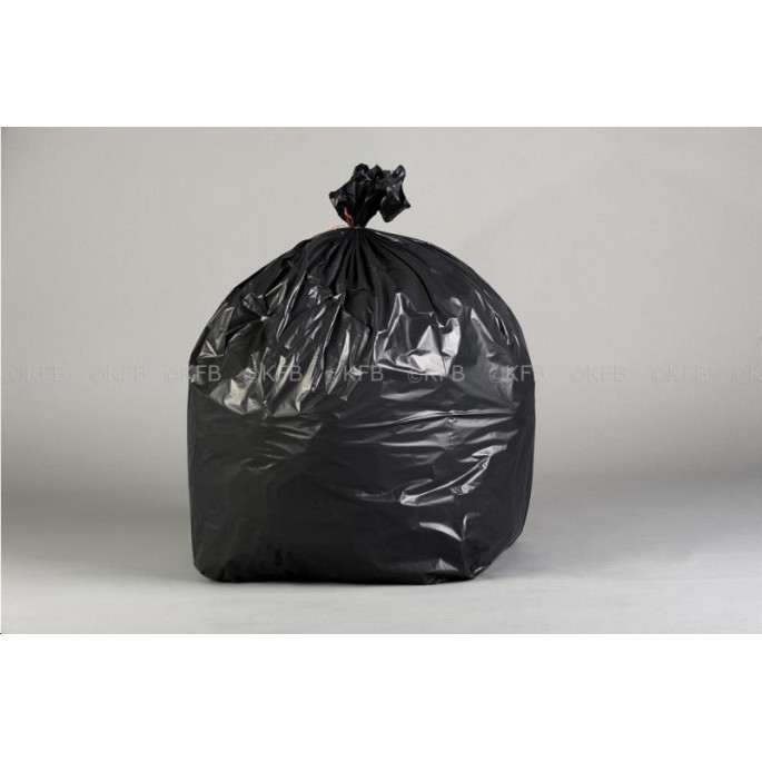SACS POUBELLE 100L 35µ NOIR x200 