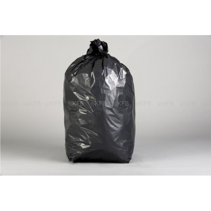 SACS POUBELLE 130L 55µ NOIR x100