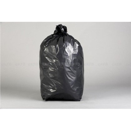 SACS POUBELLE 130L 55µ NOIR x100