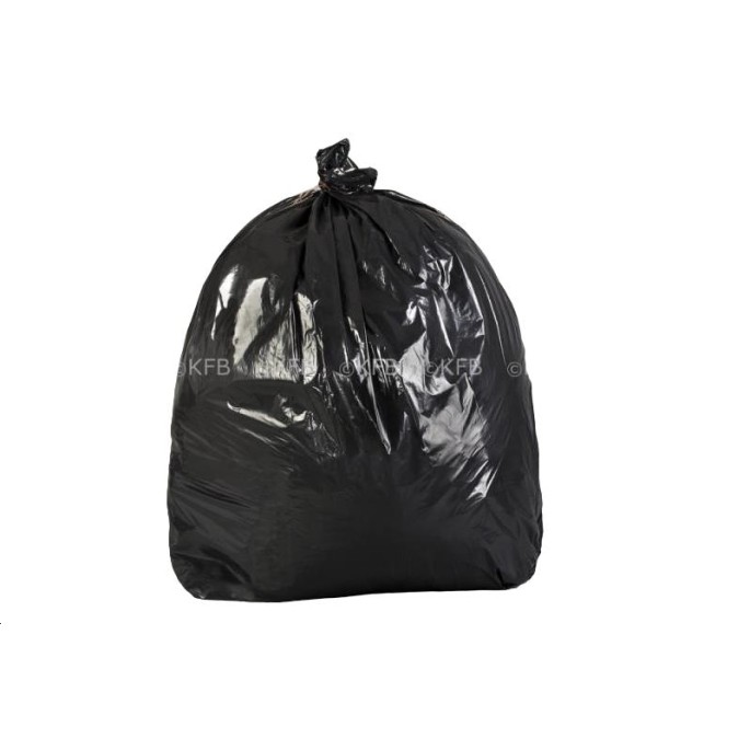 SACS POUBELLE 200L 40µ NOIR x100