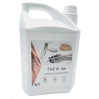 SAVON MAIN VENT DE ROSE - 5L 