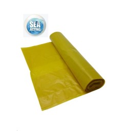500 sacs poubelle 50L 30µ JAUNE