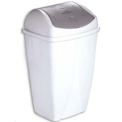 POUBELLE SWING BLANCHE 25L