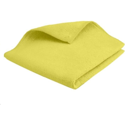 1 MICROFIBRE VERTE 38X38 PROPRE