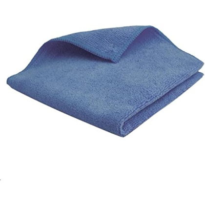 1 MICROFIBRE BLEUE 38X38 PROPRE